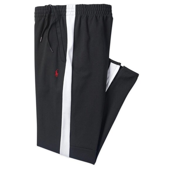 Polo Ralph Lauren Men’s 3XB Black Cotton Interlock Jogger Sweatpants Big & Tall - Picture 4 of 9